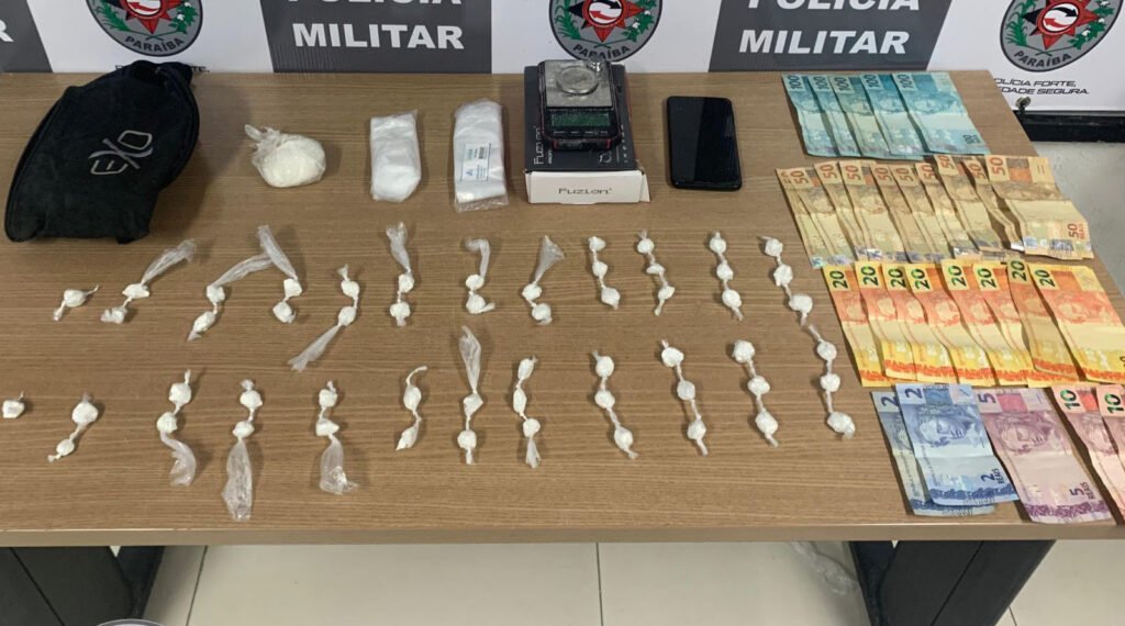 Polícia Militar prende suspeito por tráfico de drogas na Capital